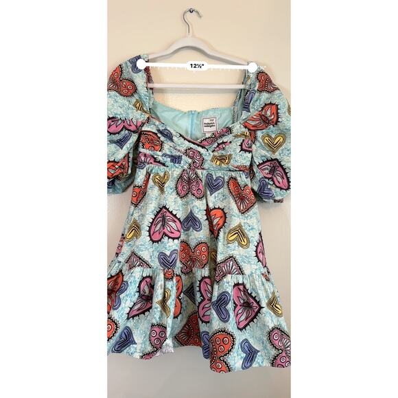 Autumn Adeigbo blue babydoll dress Sauda Dress size 2 / XS - Picture 3 of 15